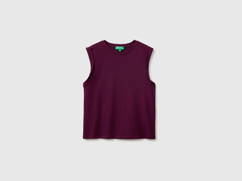 T-shirt smanicata