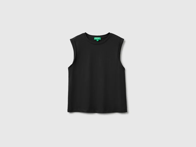 T-shirt smanicata