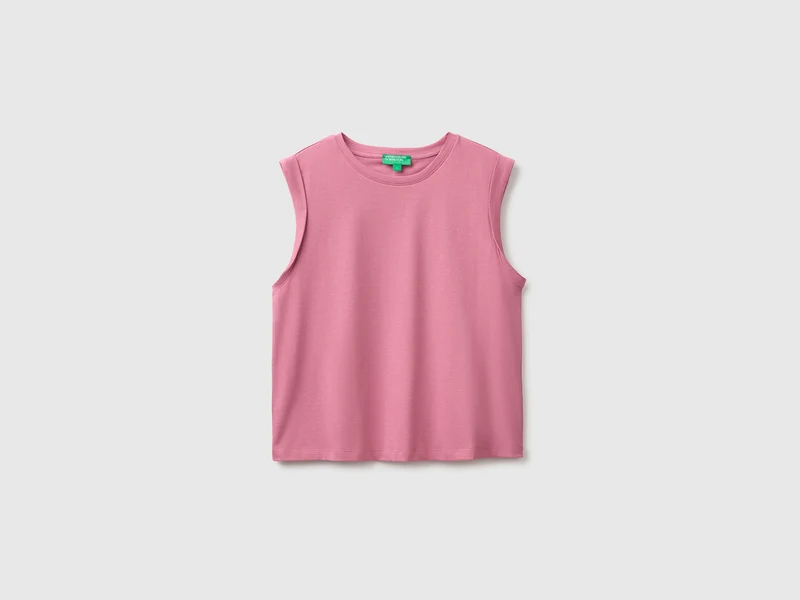 T-shirt smanicata