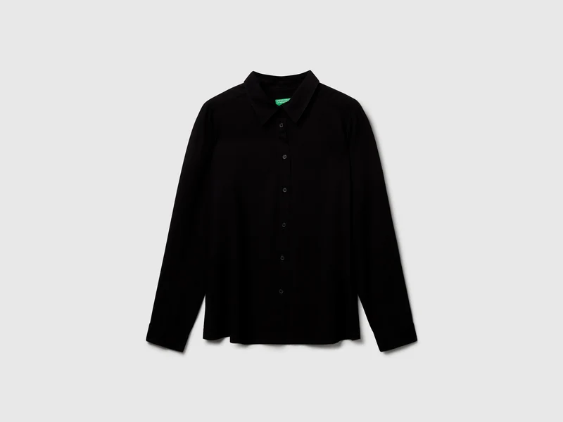 Camicia regular fit in viscosa
