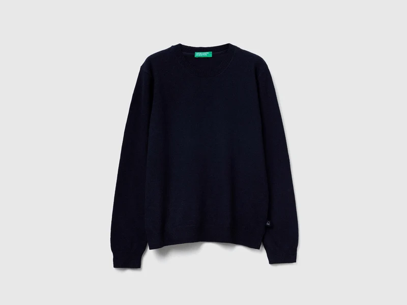 Maglia in misto lana e viscosa