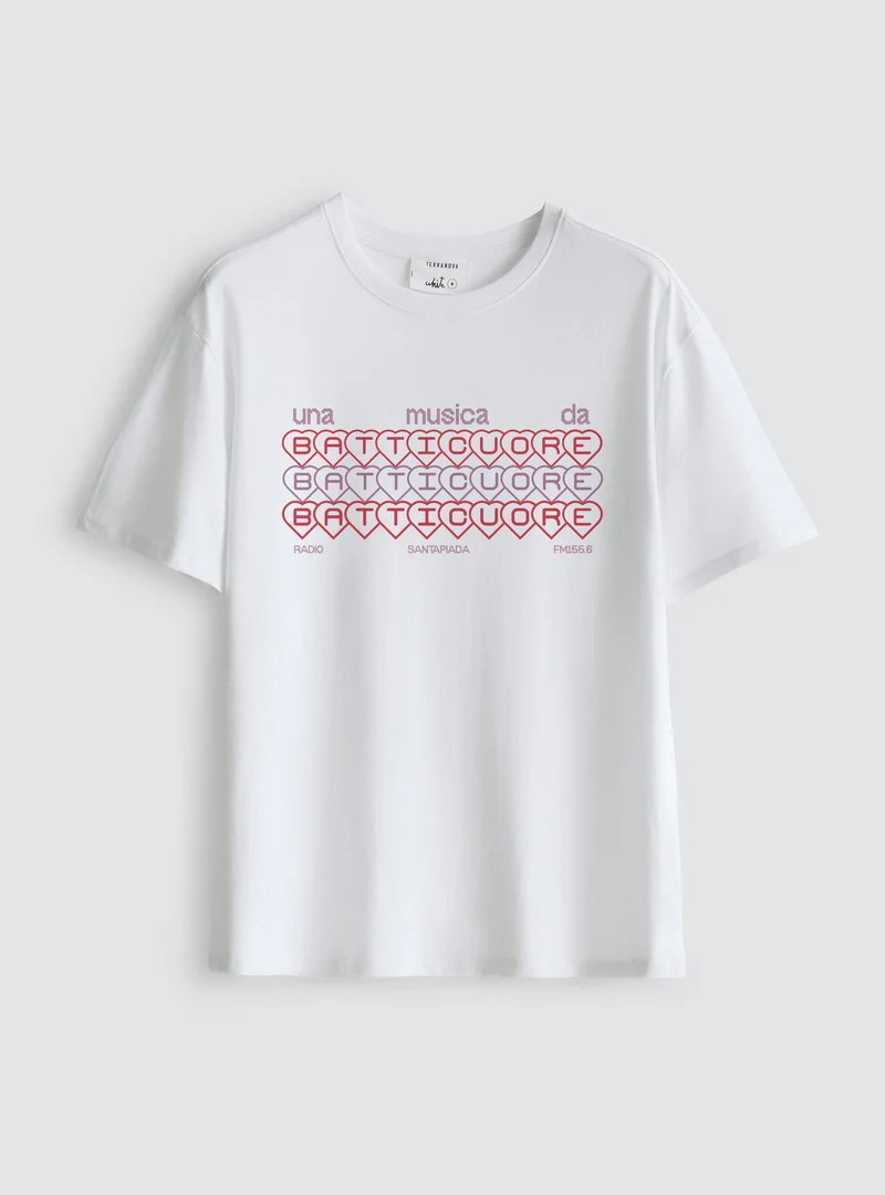 T-shirt donna BATTICUORE