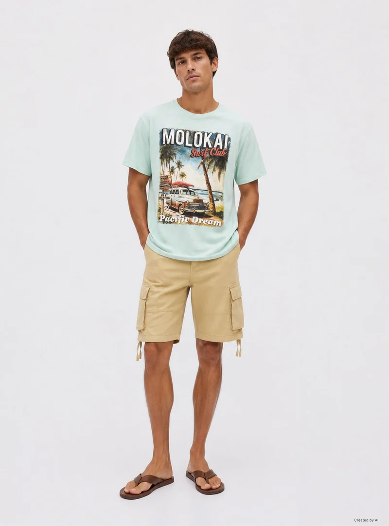 T-shirt stampa vintage