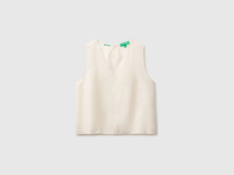 Top in puro lino
