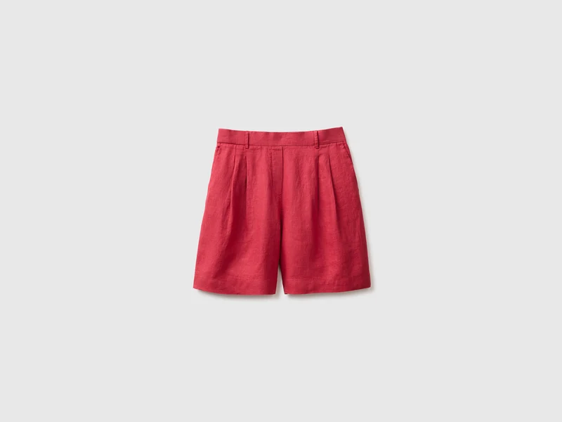 Bemuda in puro lino