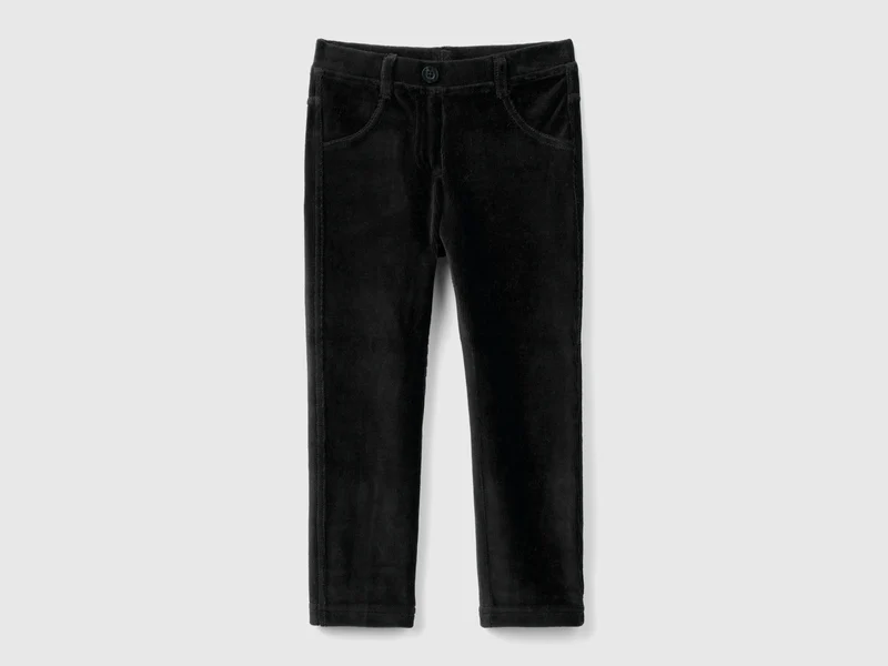 Pantaloni in ciniglia a costine