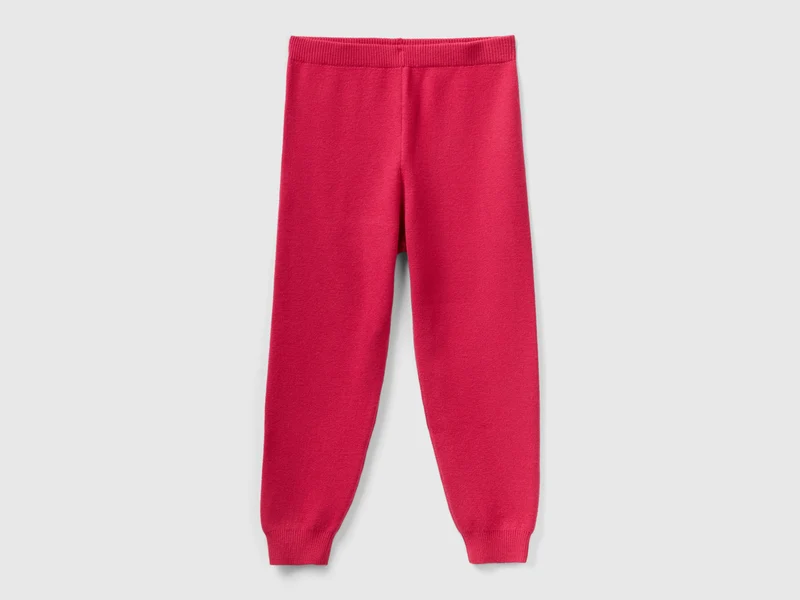 Pantaloni in maglia con coulisse