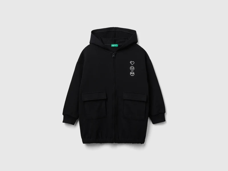 Felpa oversize con stampa