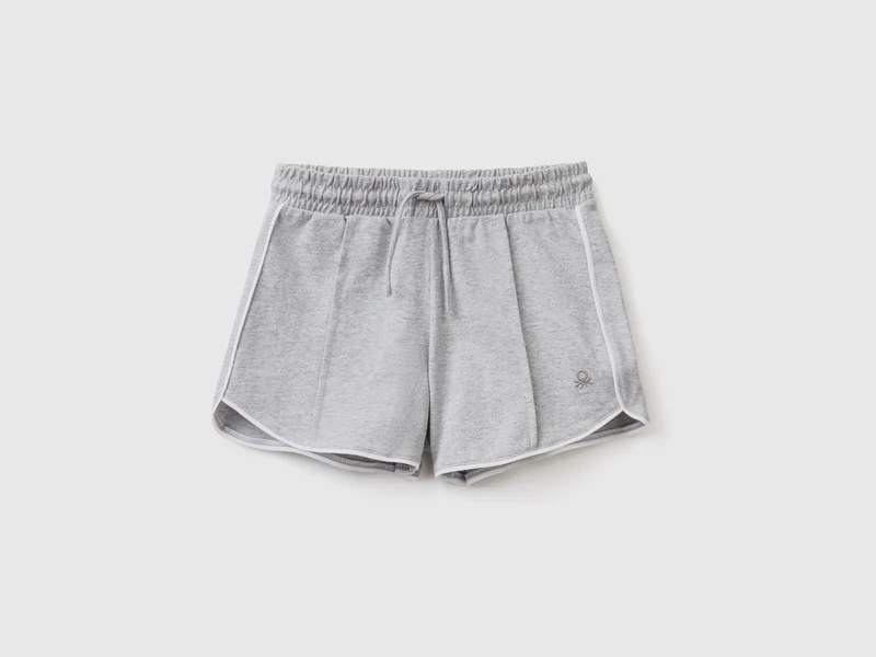 Shorts con coulisse 100% cotone