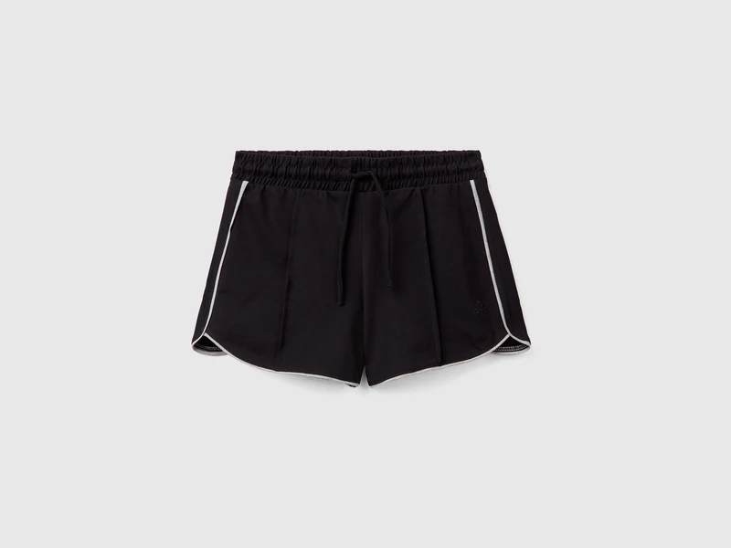 Shorts con coulisse 100% cotone