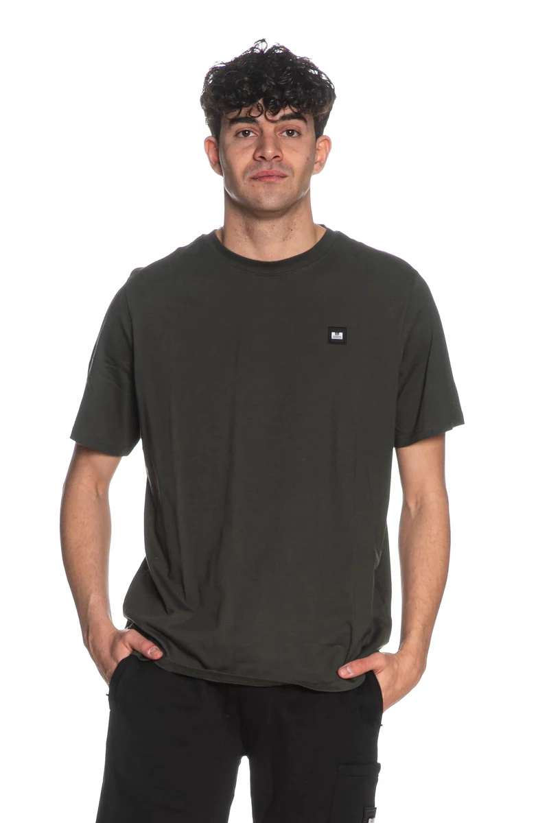 T Shirt Weekend Offender Brooklands Da Uomo Verde Foresta
