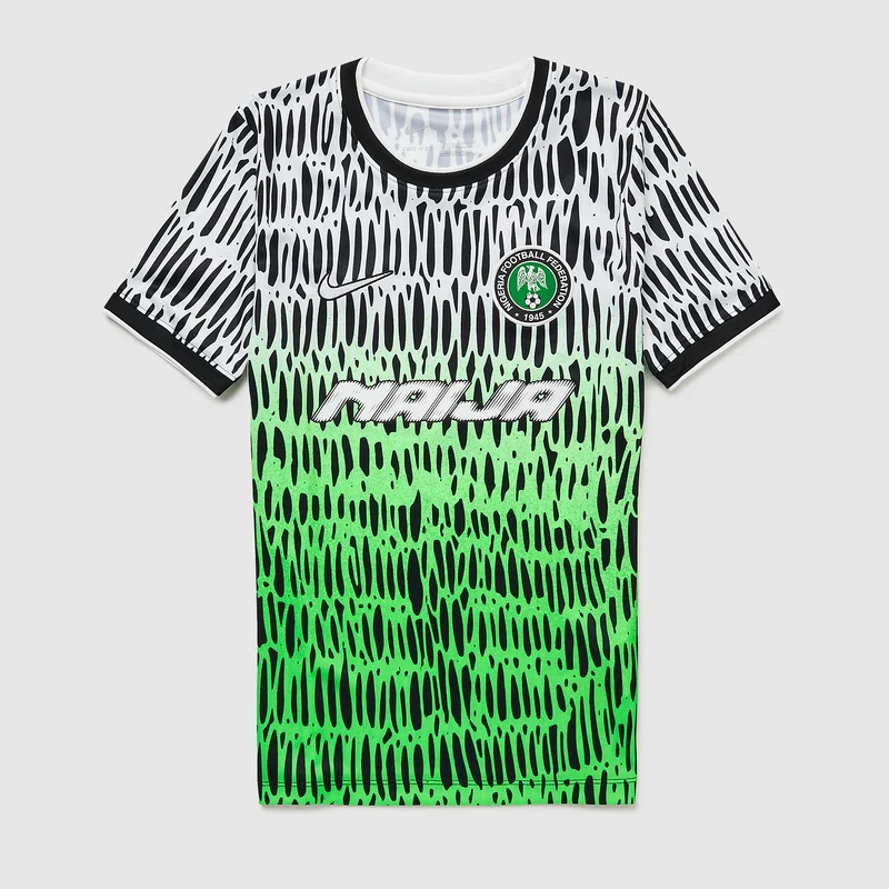 Maglia a maniche corte Nike Nigeria x Slawn Bambini Pre-Match