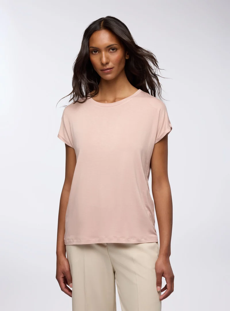 T-shirt ampia tinta unita