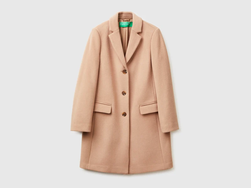 Cappotto in misto lana