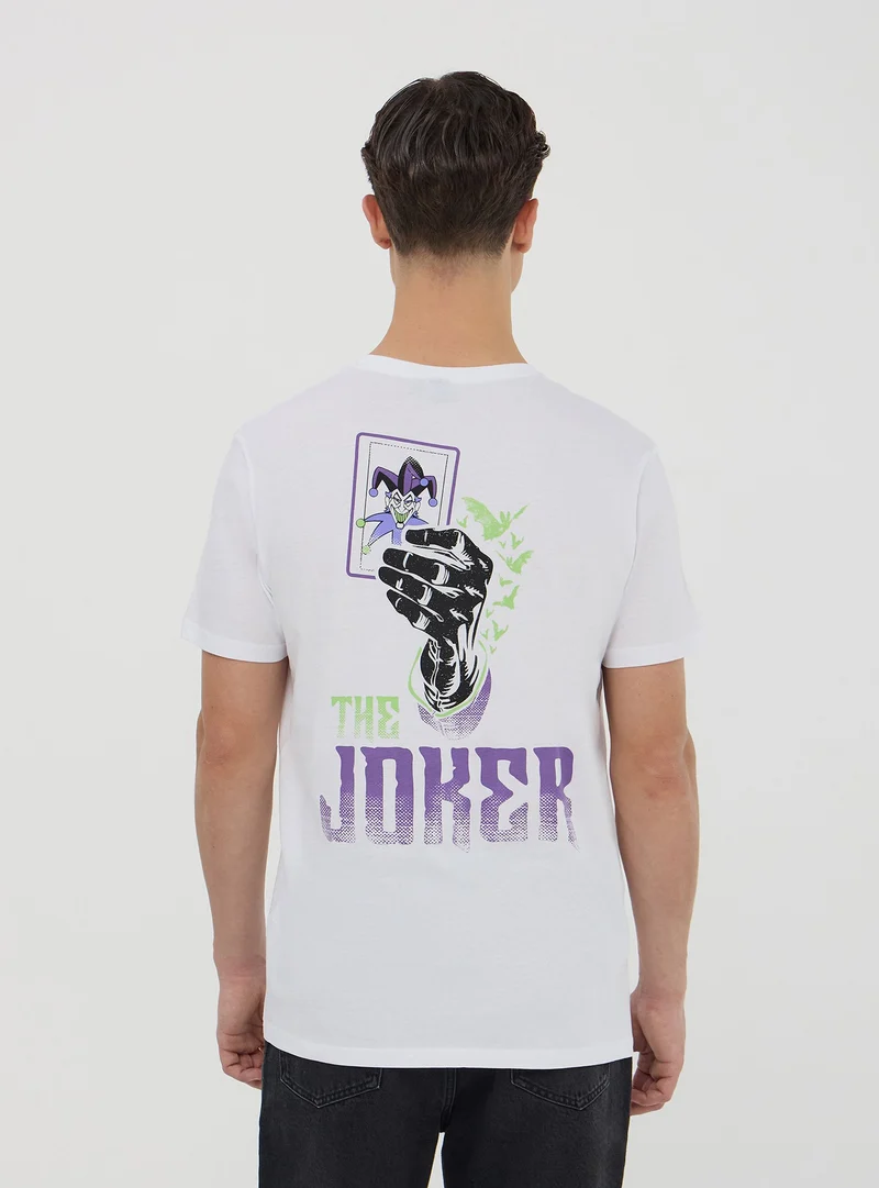 T-shirt stampa Joker® fronte/retro