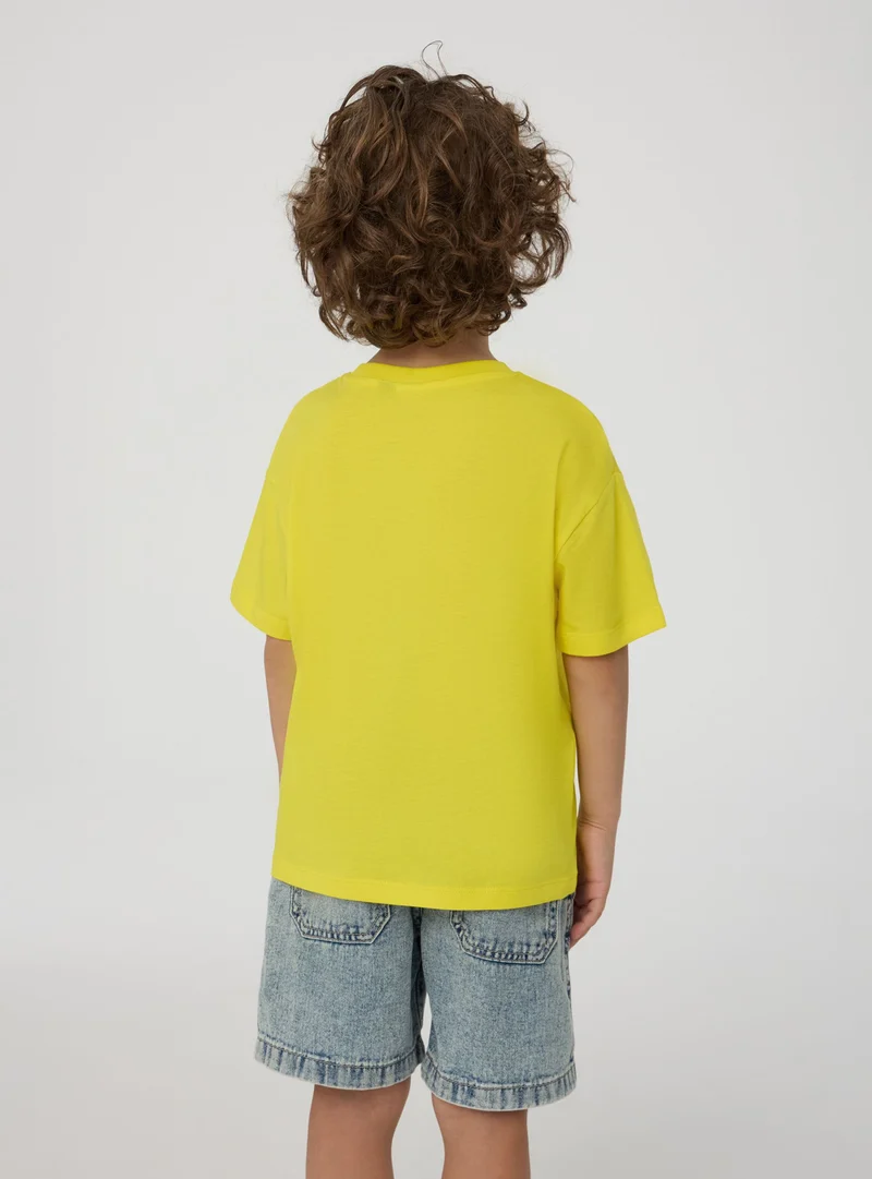 T-shirt con stampa Patrick e Spongebob®