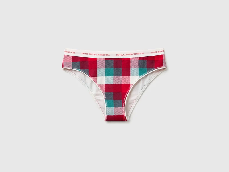 Brasiliana a quadri tartan