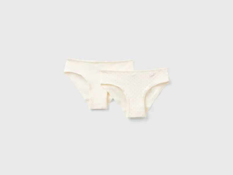 Due slip in cotone stretch