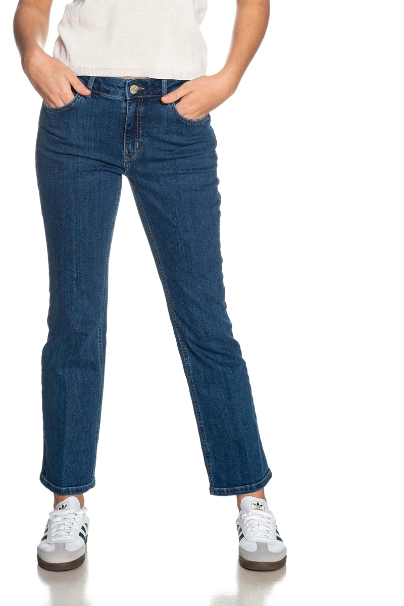 Jeans Emme Di Marella Slimflare Da Donna Denim Blu Medio Scuro