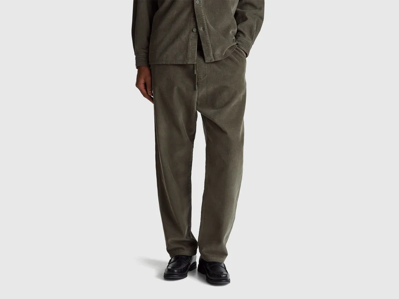Joggers in velluto