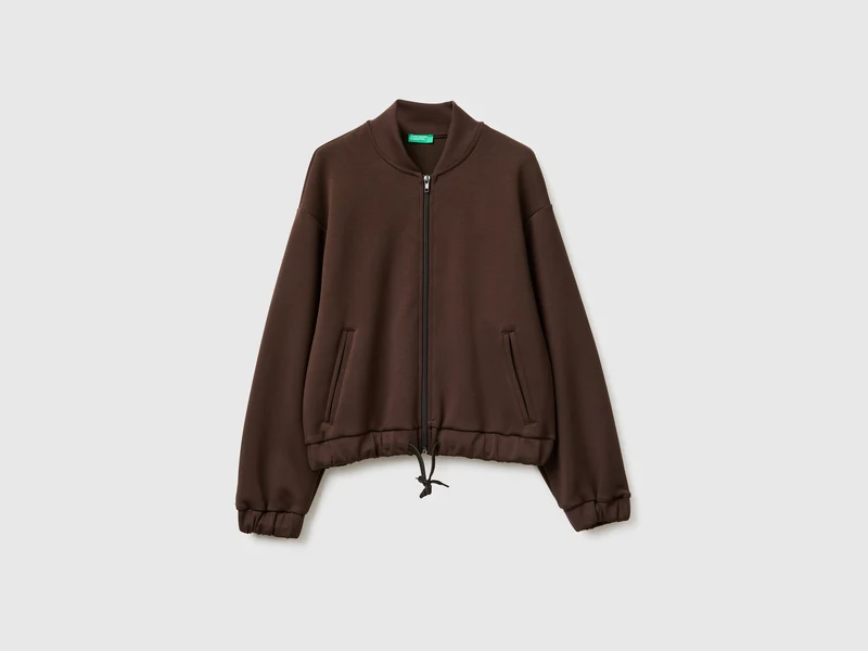 Felpa stile bomber