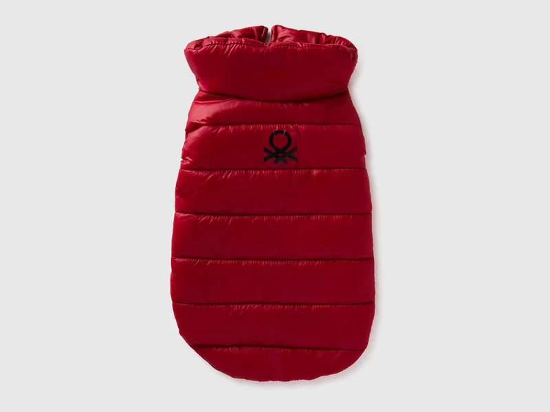 Piumino rosso fragola per cani