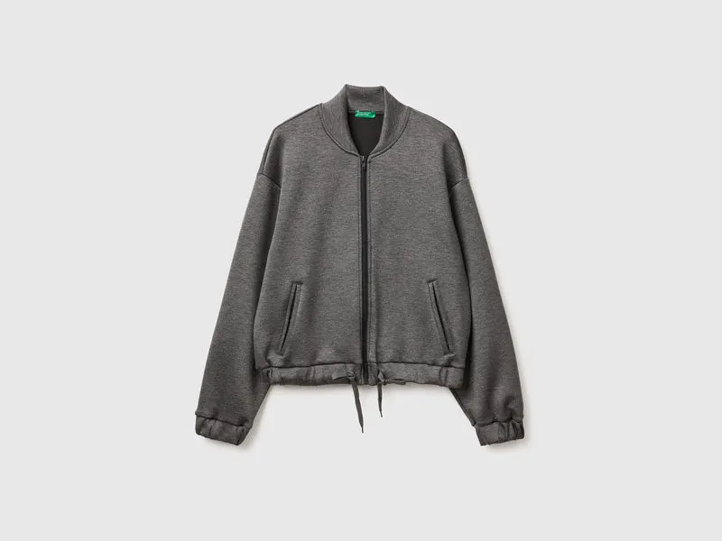 Felpa stile bomber