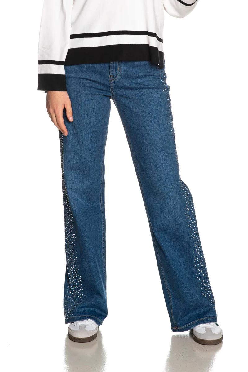 Jeans Emme Di Marella Crespo Da Donna Denim Blu Medio Scuro