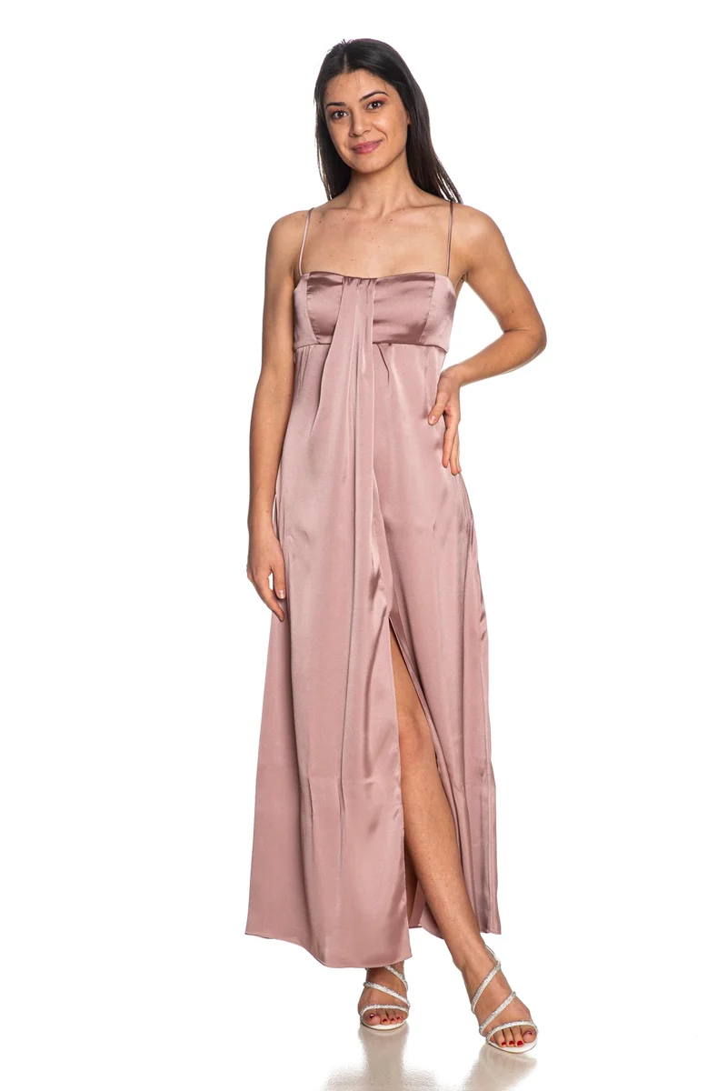 Abito Lungo Emme Di Marella Apice Da Donna Rosa Mauve Antico