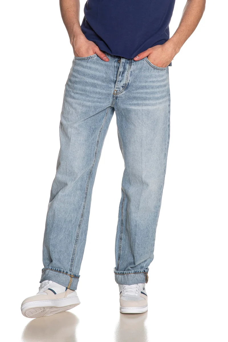 Jeans Landek Park Bgg Light Da Uomo Denim Blu Chiaro