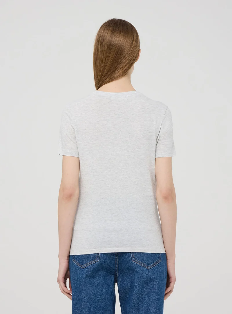 T-shirt stampa college