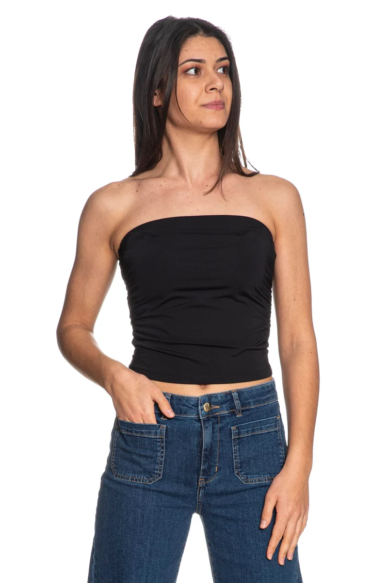Top Tiffosi Teens Gaia Da Donna Nero