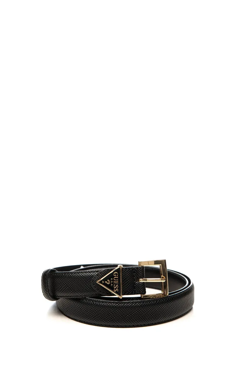 Cinta Guess Noelle Ii Sff 25 Da Donna Nera In Poliuretano