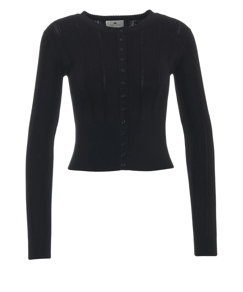 Cardigan con chiusura con bottoni