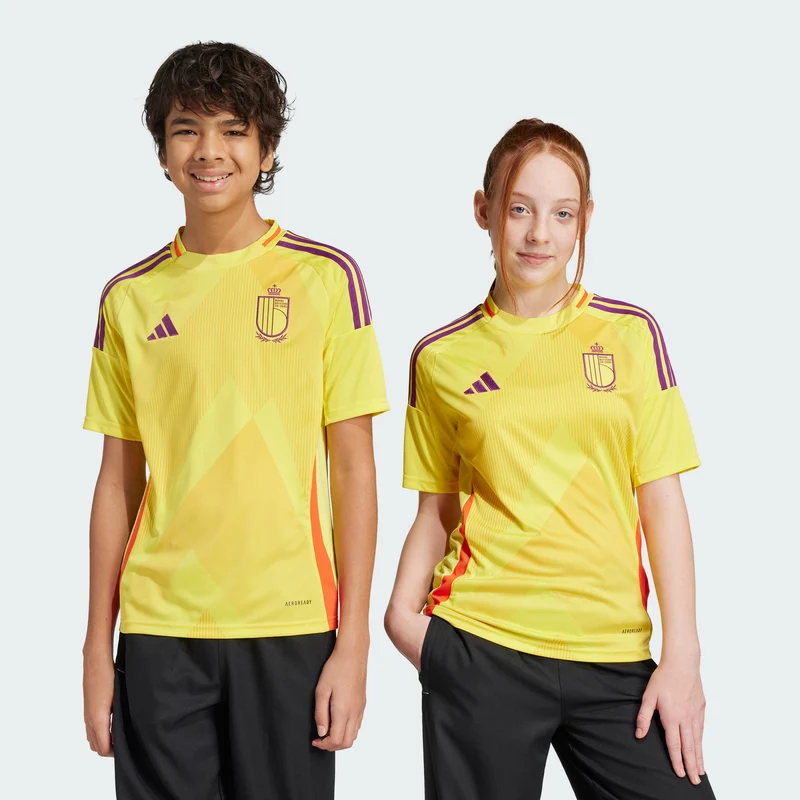 adidas Kids Belgium 25 (Women's Team) Away Jersey