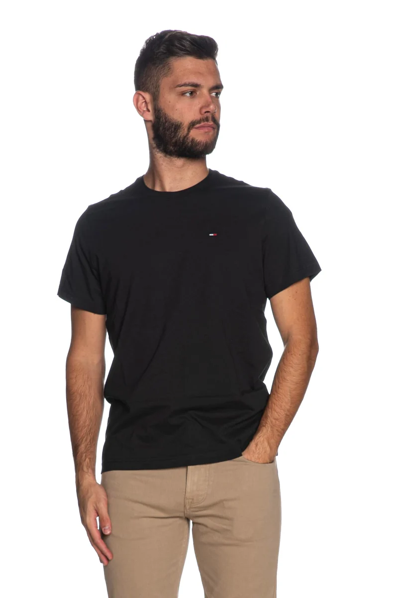 T Shirt Tommy Hilfinger Tjm Tee Da Uomo Nera