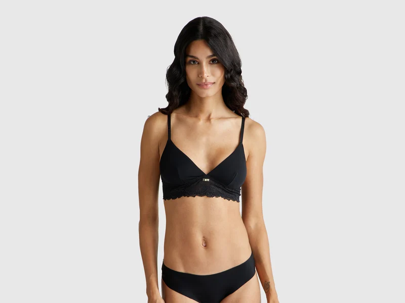 Reggiseno a triangolo con pizzo