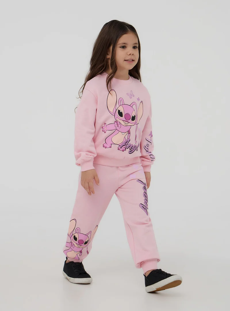 Pantaloni tuta con Angel di Stitch®