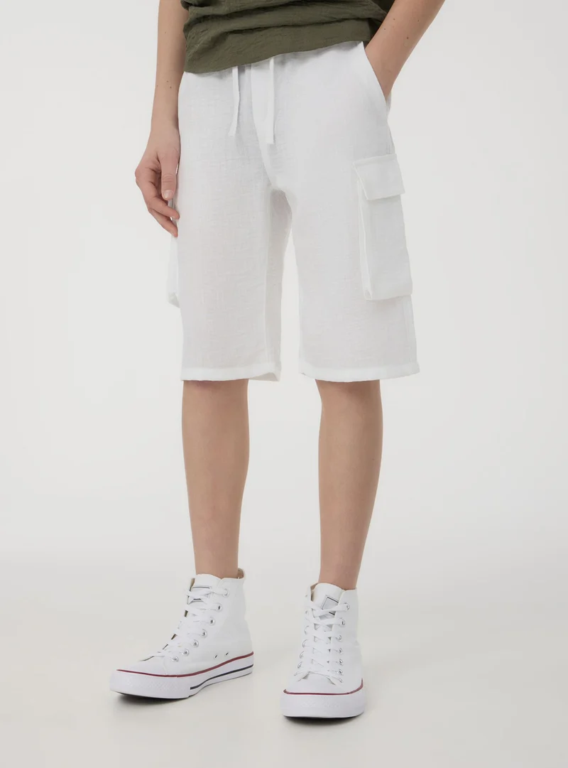 Shorts cargo con tasche
