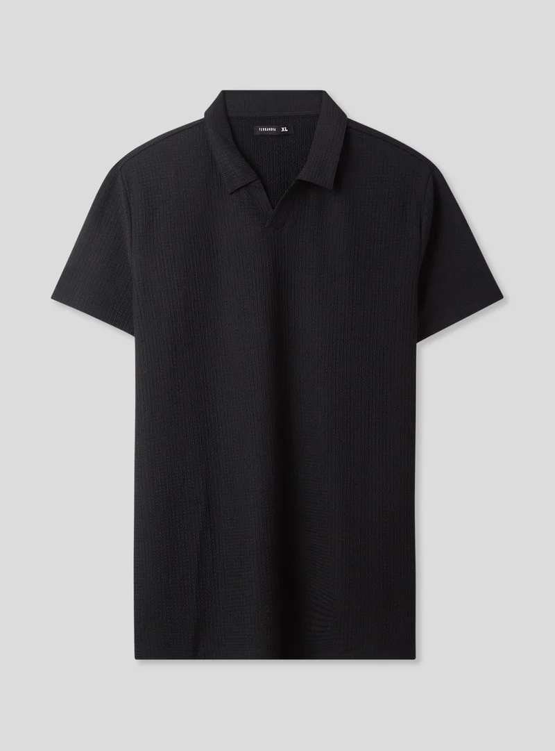 T-shirt polo tinta unita