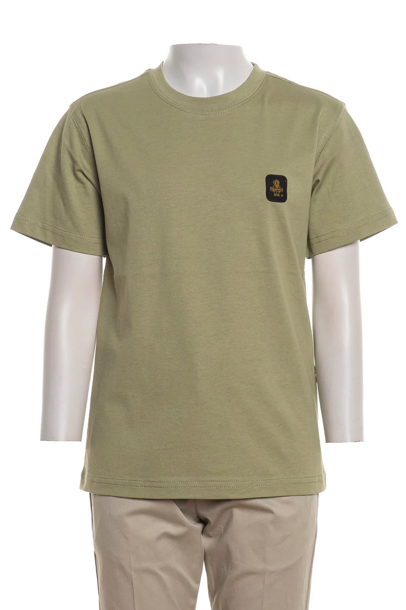 T Shirt Refrigiwear Jr Tee Da Bambino Verde Militare Chiaro