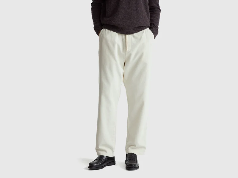 Joggers in velluto