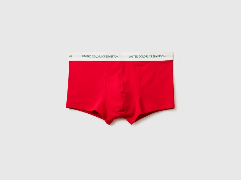 Boxer rossi in cotone stretch