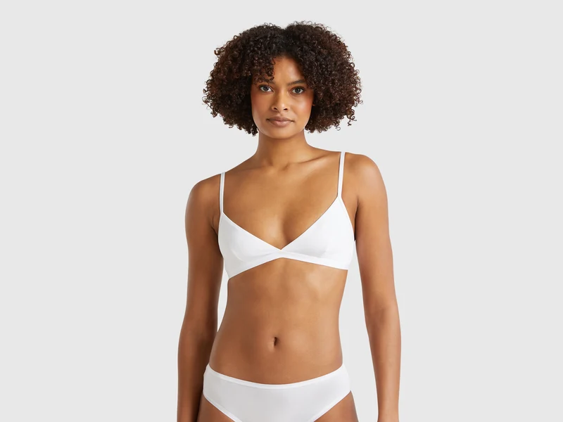 Reggiseno a triangolo super stretch