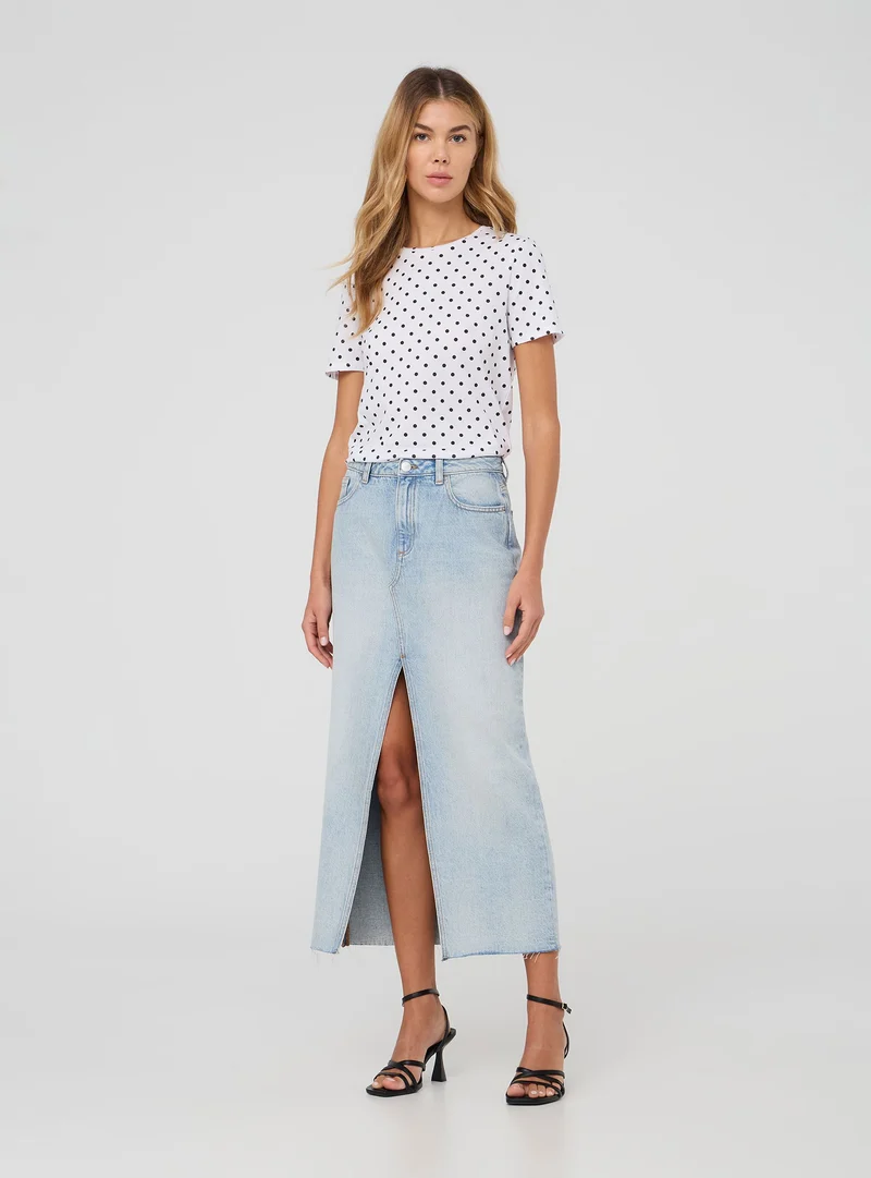 T-shirt a pois