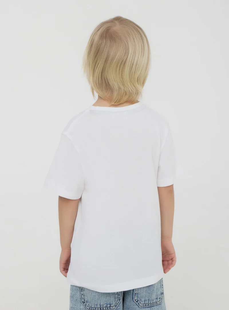 T-shirt con stampa Marvel®