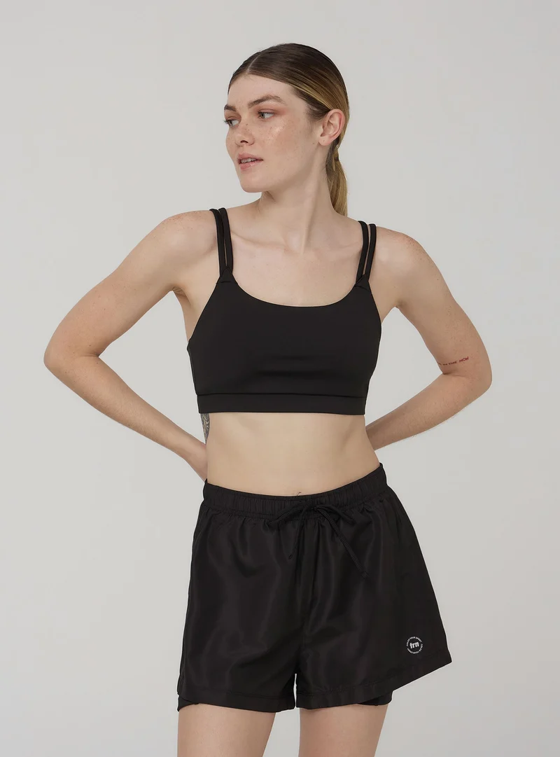 Shorts sportivi con leggings