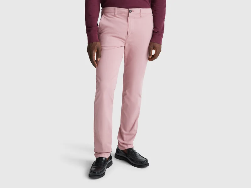 Chino slim fit in cotone
