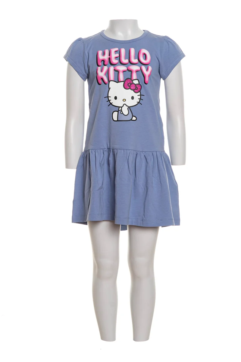 Abito Corto Name It Kids Fidi Da Bambina Glicine