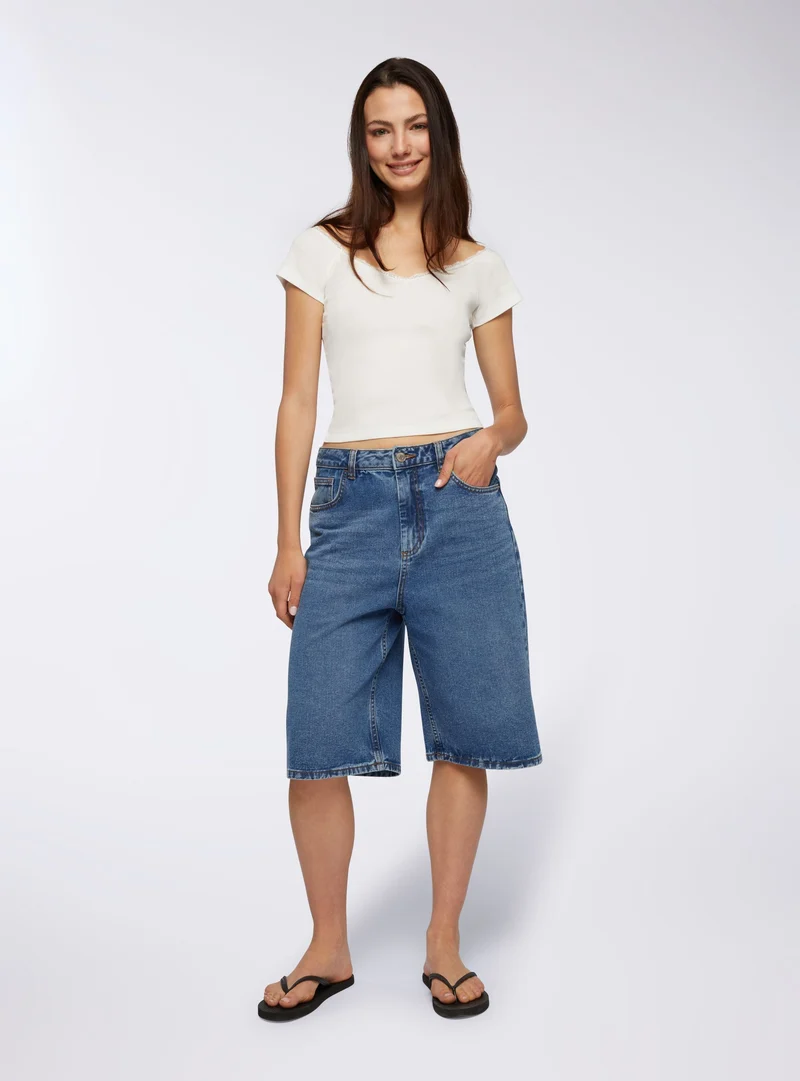 Bermuda di jeans